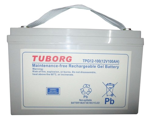 TPG12-100 - Акумулятор Tuborg VRLA GEL TPG12-100 12V 100ah