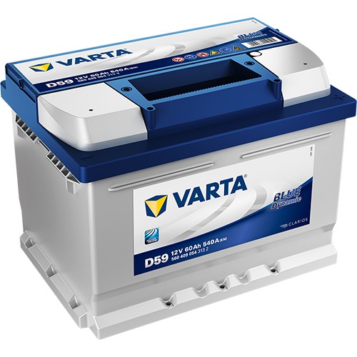 D59 - Аккумулятор Varta BLUE DYNAMIC D59 60AH 540A