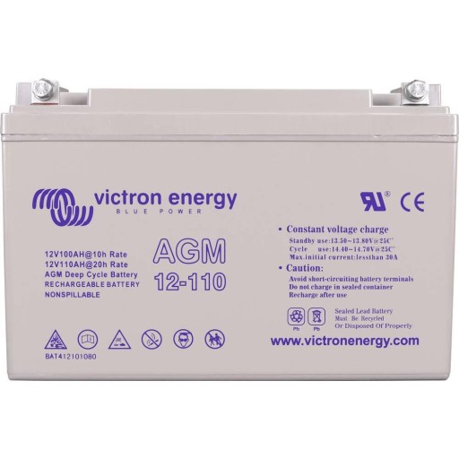 BAT412101104 - Аккумулятор Victron Energy 12V / 110ah Gel Deep Cycle