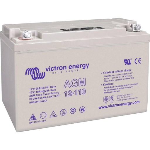 BAT412101104 - Гелевый аккумулятор глубокого цикла Victron Energy 12 В/110 Ач