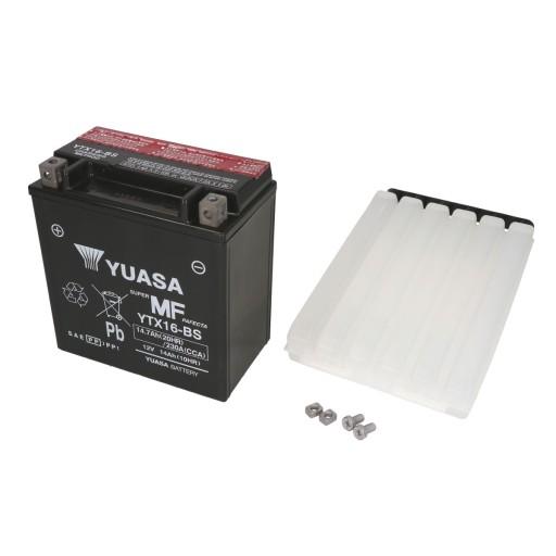 YTX16-BS - Аккумулятор YUASA 12В 14,7Ач 230А L+ YTX16-BS