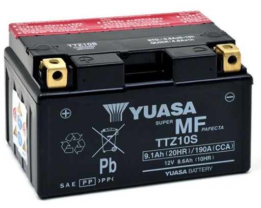 Акумулятор Yuasa TTZ10S 9.1 Ah 190A YTZ10S