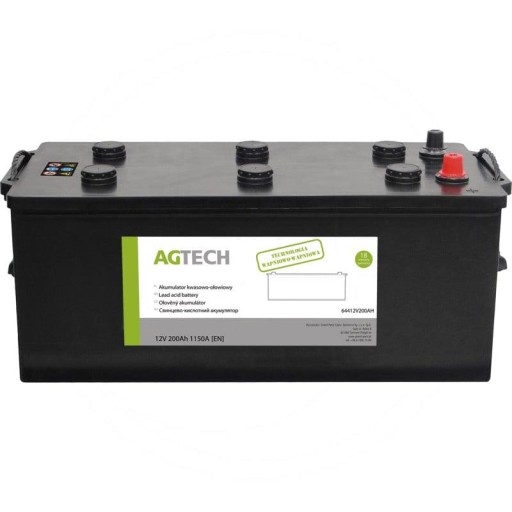 64412V200AH - Аккумулятор для Трактора Agtech 12V 200ah 1150a