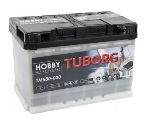 TM580 - Батарея глубокого разряда 80AH TUBORG TM580