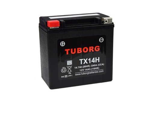 TX14H - Акумуляторна батарея Tuborg TX14H 14AH 240A