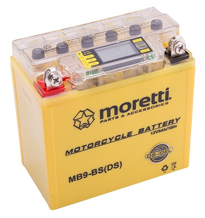 MB9-BS - Батарея гель LCD MORETTI MB9-BS 9 Ah YB9-BS