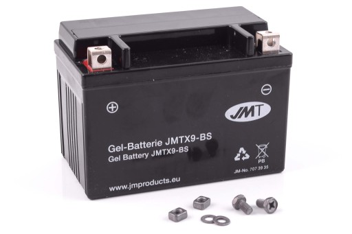 JMTX9-BS - Гелевая батарея JMT YTX9 - BS (WP9-BS) с 900