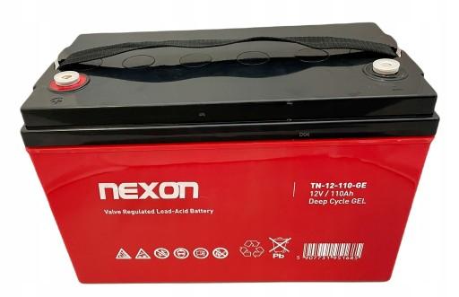 Гелевий акумулятор Nexon Deep Cycle GEL 12V 110Ah