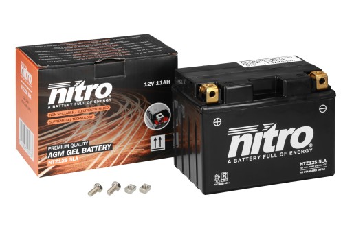 NTZ12S - Аккумуляторная батарея Nitro YTZ12S AGM GEL 12V 11ah