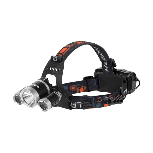 Мощный перезаряжаемый налобный фонарь Rebel.