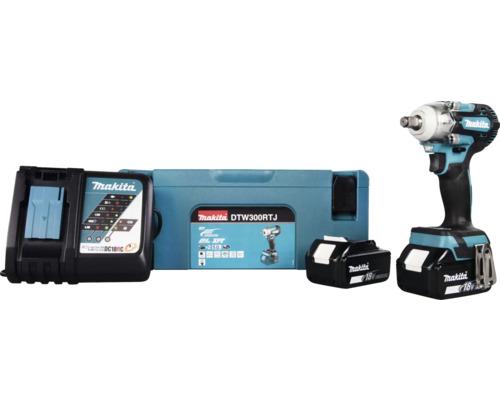 Аккумуляторный ударный гайковерт Makita DTW300RTJ 18 В