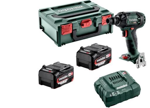 Аккумуляторный ударный шуруповерт Metabo SSW 18 LTX 300 BL 2x5,2 Ач Li-Power me