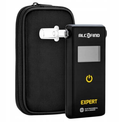 AlcoFind Expert черный электрохимический алкотестер