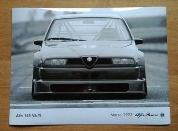 Alfa Romeo 155 V6 TI оригинальные фотографии DTM 1993 года