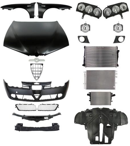 1328 - Alfa Romeo 159 05-12 Ремінь крила капота бампера