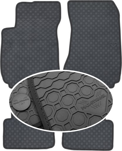 Alfa Romeo 159 2005-2009 гумові килимки PrimeLiner - Чорні
