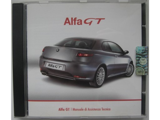 Alfa Romeo GT руководство по ремонту на CD Alfa GT ремонт оригинал 12.2004 год