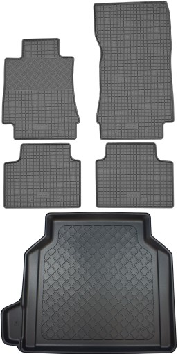 Alfa Romeo Giulia 2016 - КОМПЛЕКТ - Коврик в багажник + коврик для ног