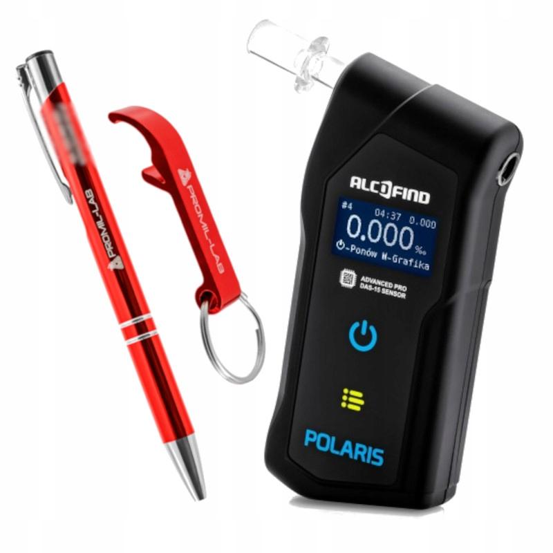 Алкотестер ALCOFIND POLARIS + сертификат калибровки