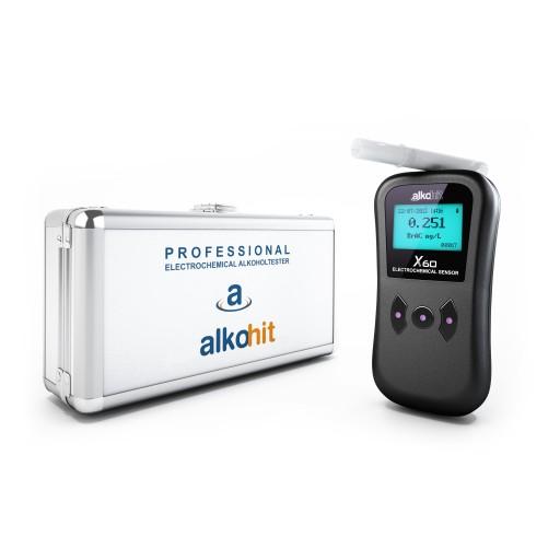 Алкотестер ALKOTIT X60 безступінчатий валізу алюміній