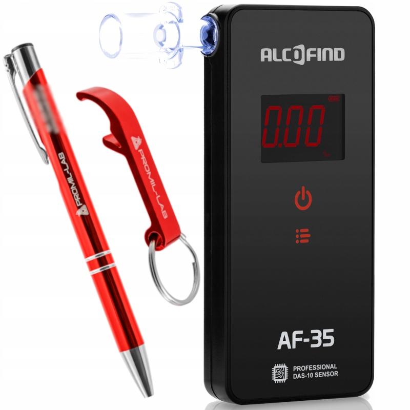 Алкотестер AlcoFind AF-35 недавно откалиброван