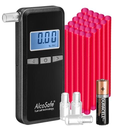 Алкотестер AlcoSafe F8 + мундштуки и бесплатные калибровки