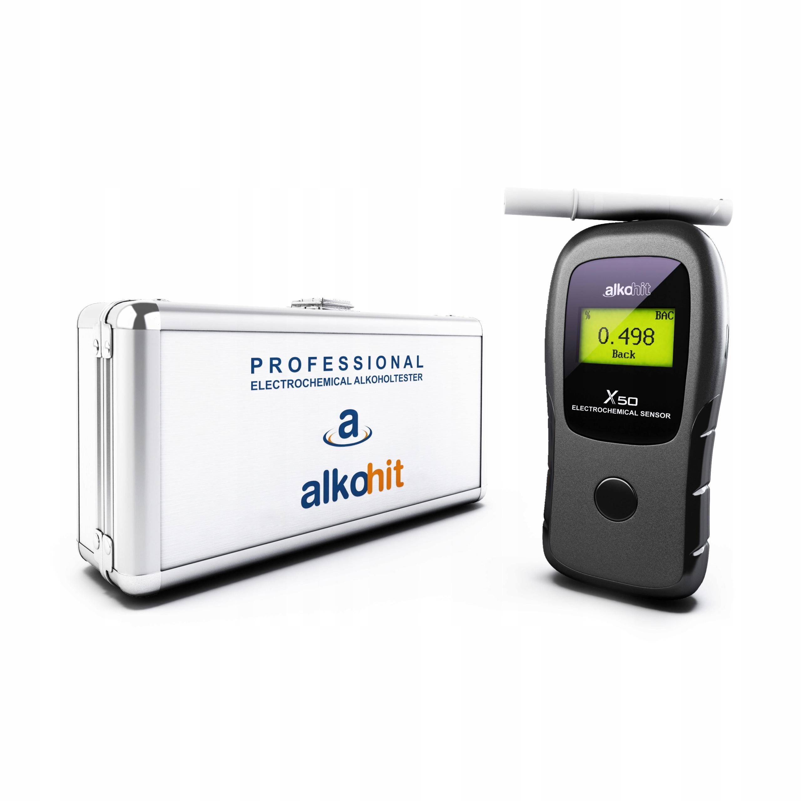 Алкотестер X50 в алюминиевом корпусе от DKD !