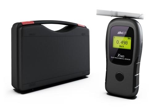 Алкотестер X50 в пластиковом футляре