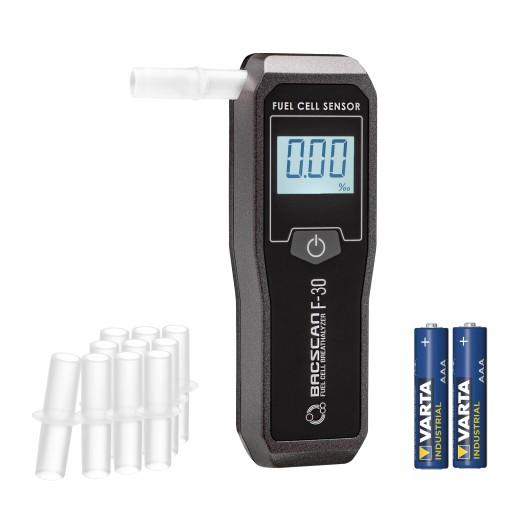 Алкотестер BACscan F-30 + мундштуки 10 шт. + PDK