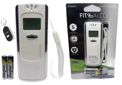 ЖК-алкотестер FitAlco Start + бесплатно
