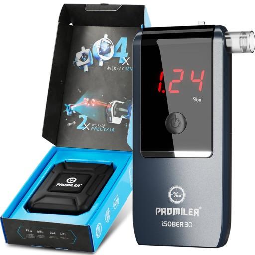 Алкотестер PROMILER iSOBER 30 набагато більше точності!