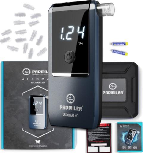 Алкотестер PROMILER iSober 30 / + дополнительные мундштуки