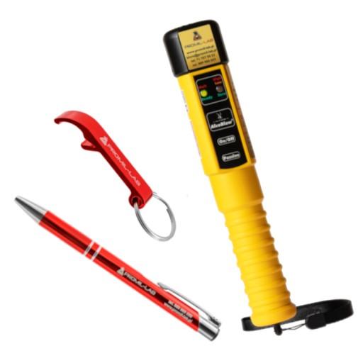 Полицейский алкотестер Lion AlcoBlow для бизнеса + подарок