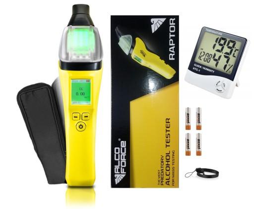 Полицейский алкотестер RAPTOR AT 7000 калибровка