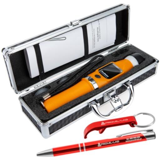 Алкотестер AlcoDigital ONE + подарок