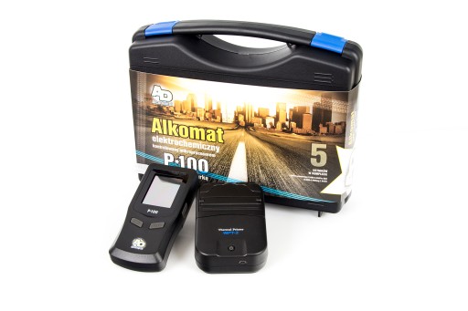 Доказовий алкотестер AlcoDigital P100 з принтером