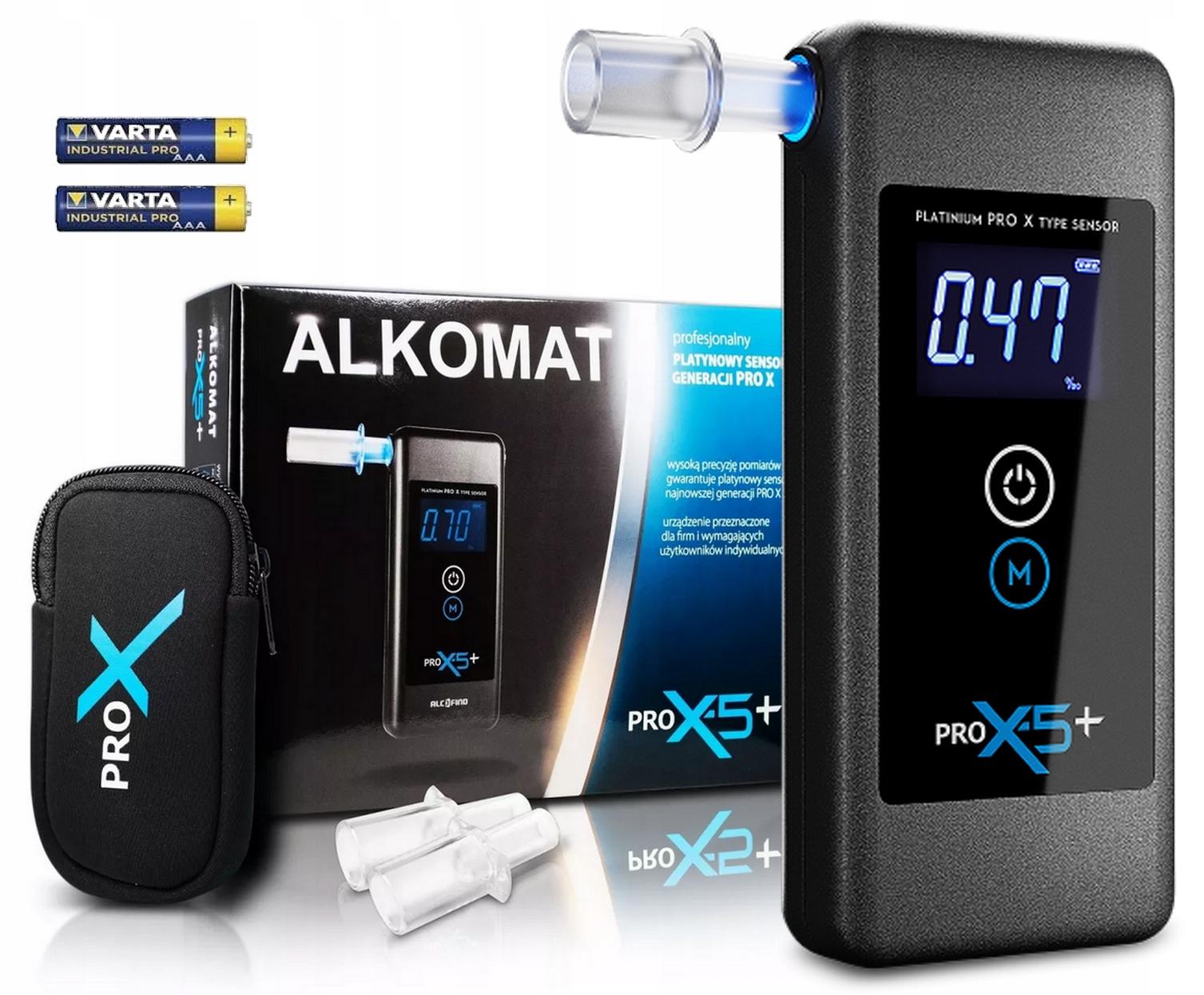 Алкотестер ALCOFIND PRO X-5 PLUS