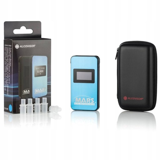 Електрохімічний алкотестер Alcovisor Mars BT BLUE