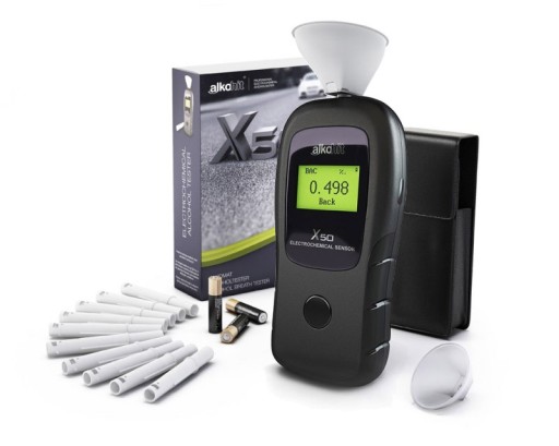 Електрохімічний алкотестер Alkohit X50, необмежена безкоштовна калібрування