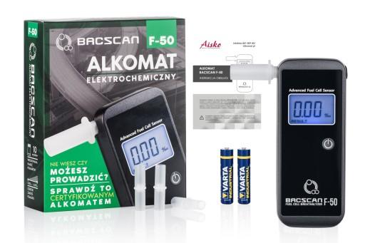 Электрохимический алкотестер BACscan F-50