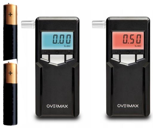 Электрохимический алкотестер OVERMAX AD-06 + калибровка