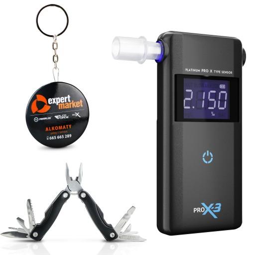 Электрохимический алкотестер Pro X-3 мундштуки 200 шт.