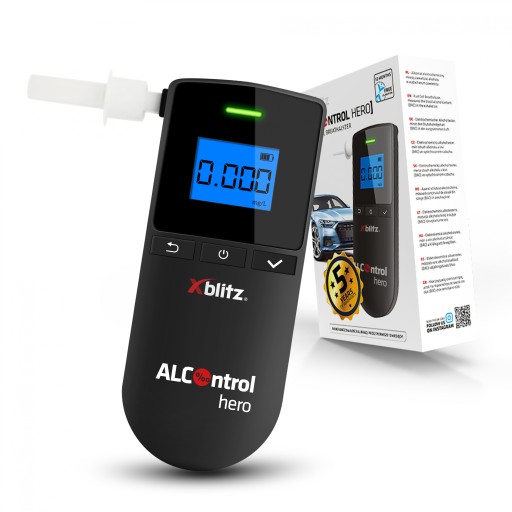 Електрохімічний алкотестер Xblitz ALCONTROL HERO