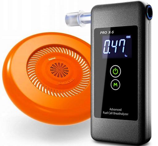 Алкотестер от AlcoFind Pro X-5 как полицейский