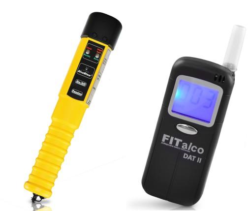 Алкотестер для полиции AlcoBlow + чехол + второй алкотестер