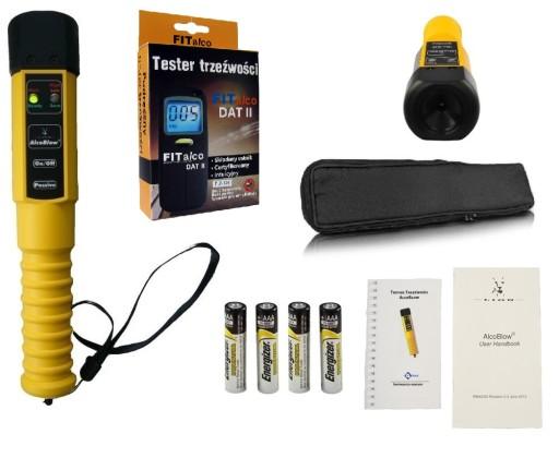 Алкотестер для поліції AlcoBlow + чохол + другий алкотестер