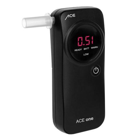 Алкотестер Ace ONE black 98,6% 2 мундштуки