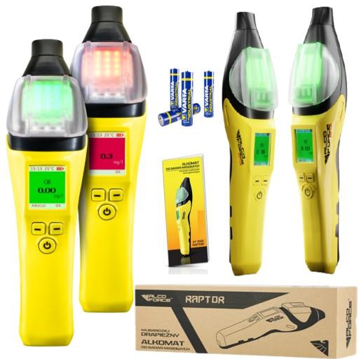 Алкотестер alcoforce RAPTOR + чехол