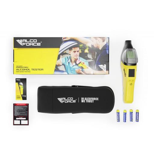 Алкотестер alcoforce RAPTOR + чохол