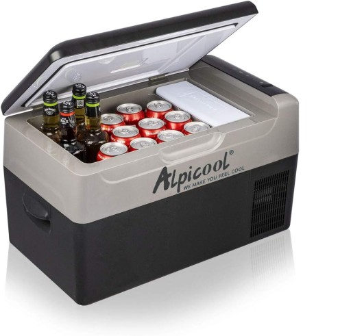 Туристический холодильник Alpicool 12/24В 22л для автомобиля, лодки, кемпера, кемпинга